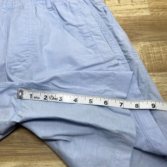 Birddogs Mens Classic Gym Shorts Light Blue Lined Small 7" Inseam Cotton Blend - Picture 7 of 7